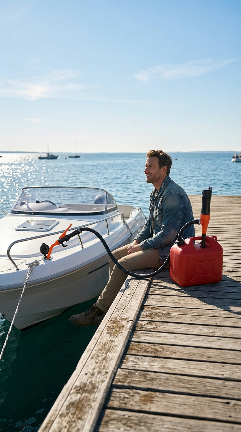 FuelMeister – Betanken ohne Anheben eines Kanisters