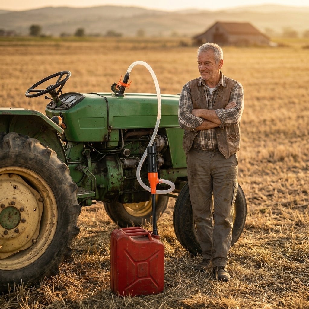 FuelMeister – In Sekunden tanken, kein Heben, kein Verschütten kraftstoffpumpe benzin umfüllen ohne verschütten - FuelMeister